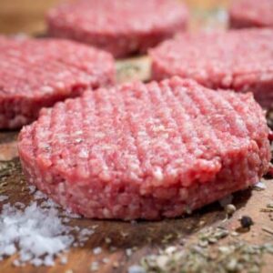 Buy Online Box of 20 Organic Beef Burgers