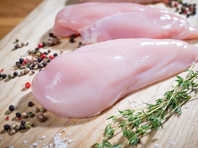 Buy online Organic Chicken Breast Fillets (skinless)