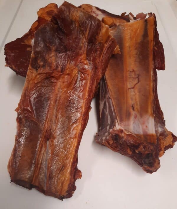 Buy Online Coolanowle Smoked Bacon Ribs- 1Kg
